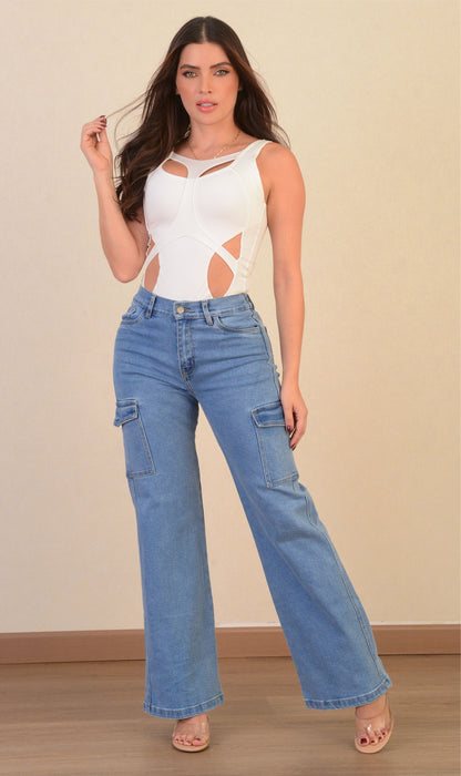 JEAN BOTA RECTA CARGO 6069