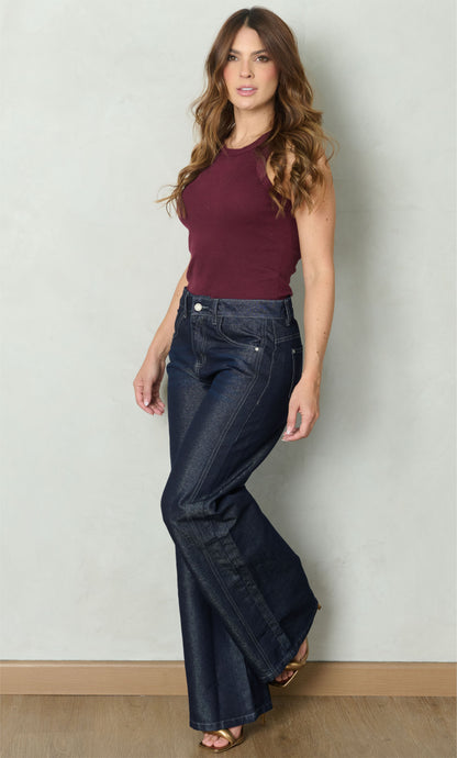 JEAN WIDE LEG 8050