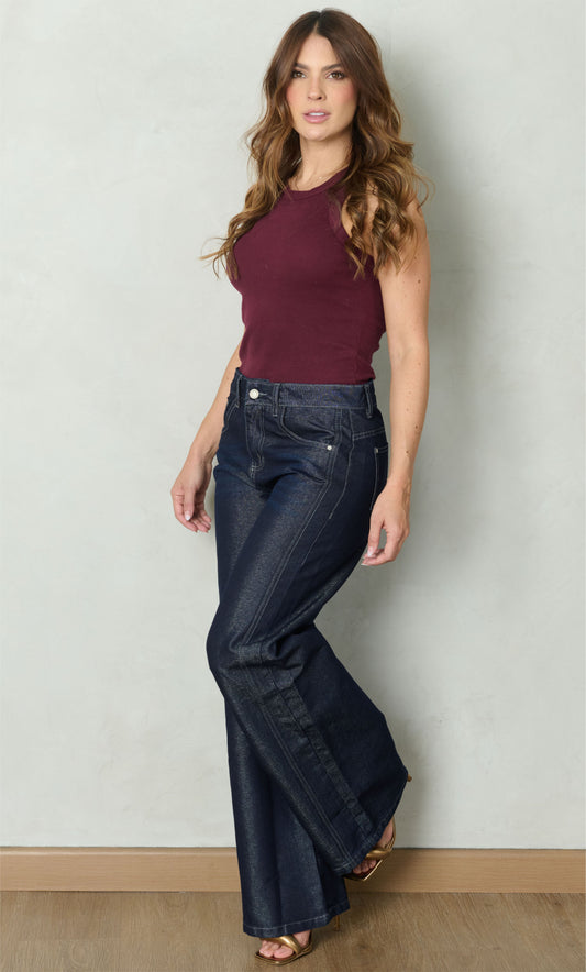 JEAN WIDE LEG 8050