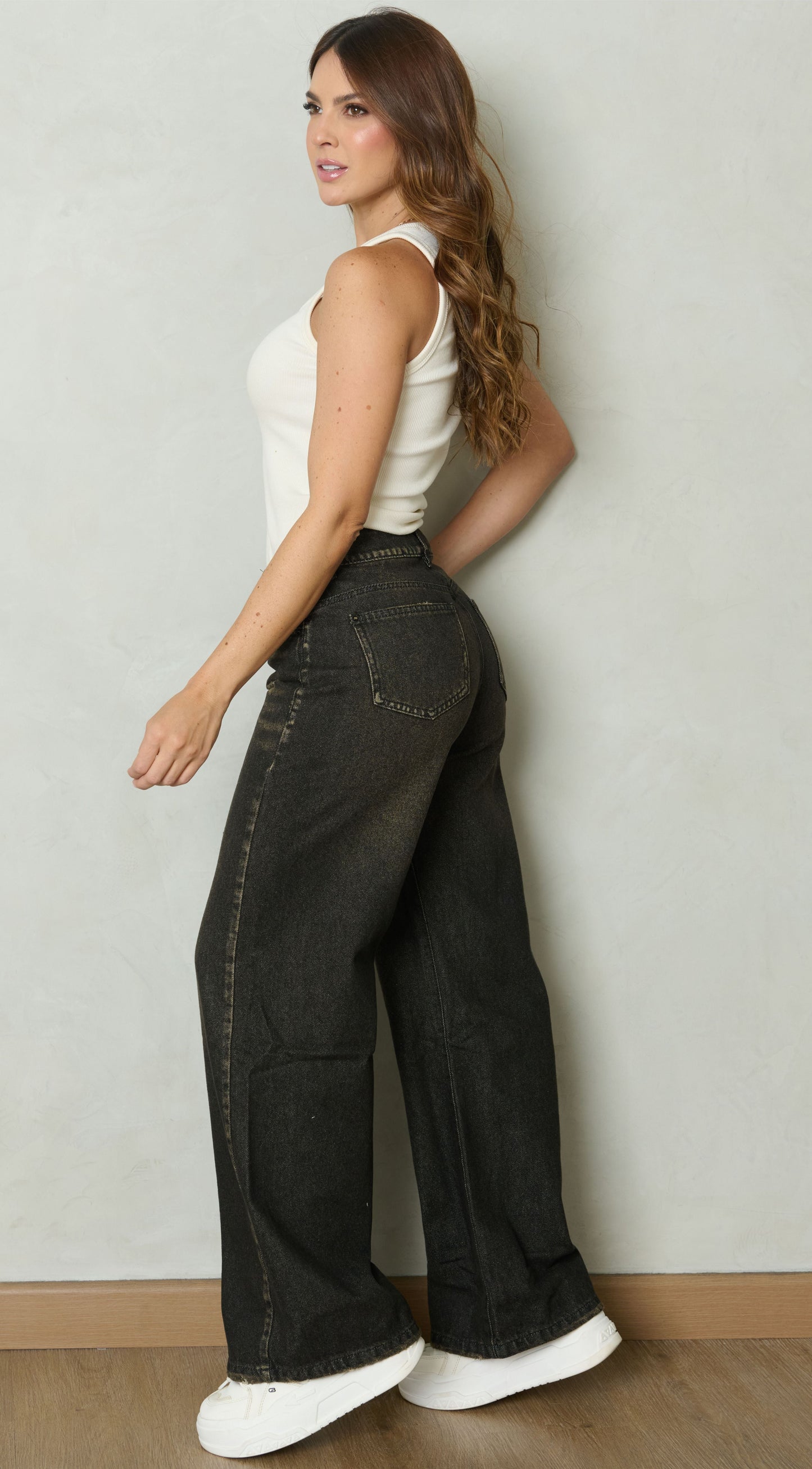 JEAN WIDE LEG 8061