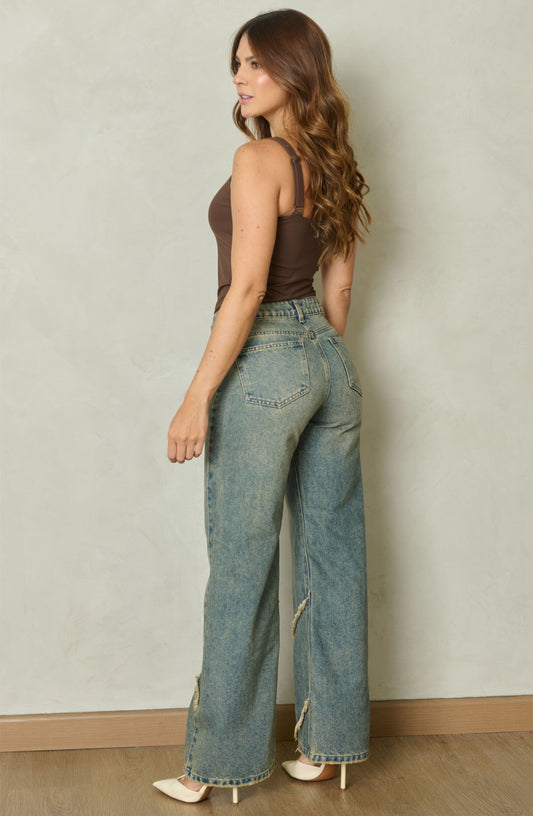 JEAN WIDE LEG 8070