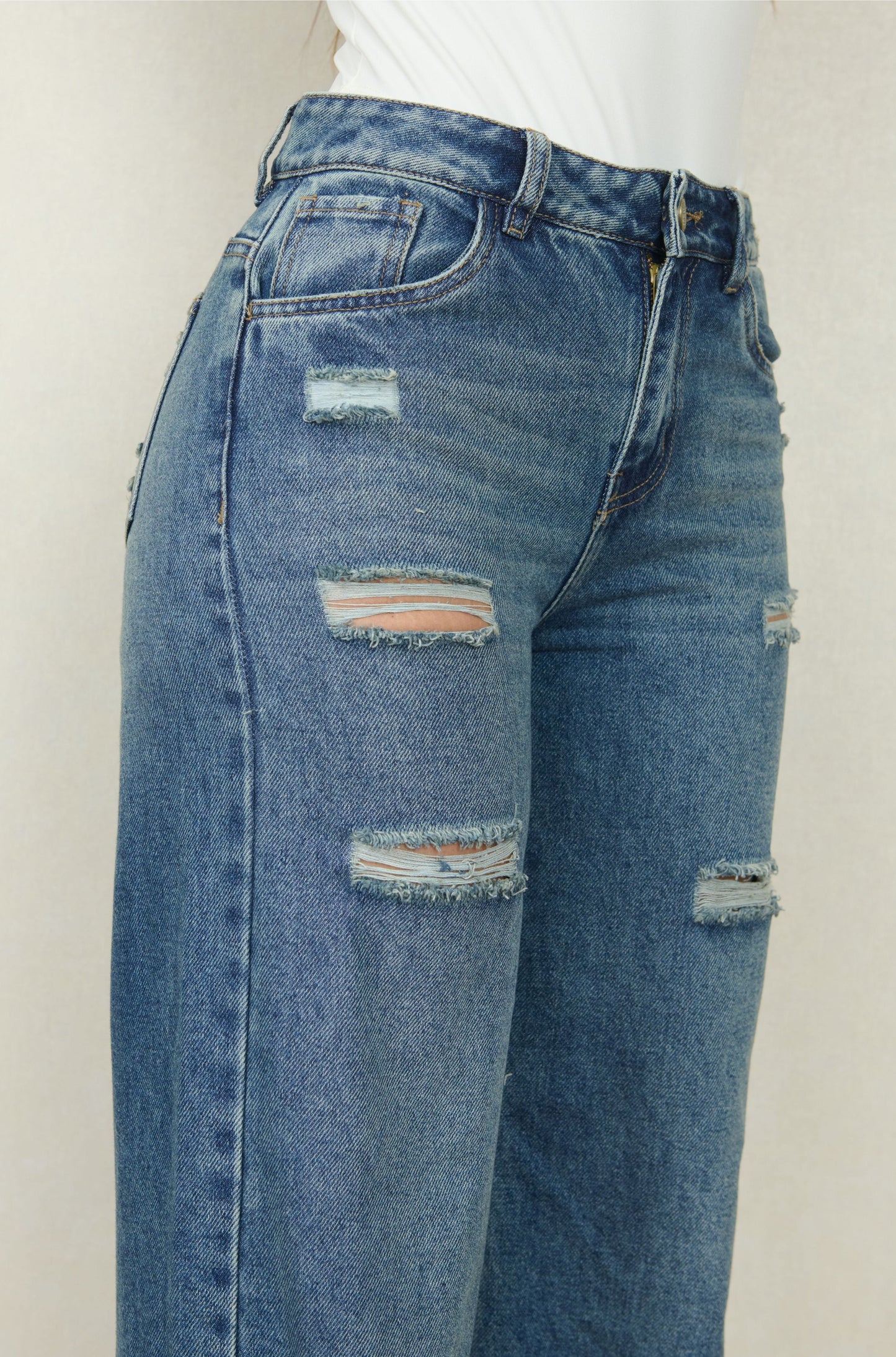 JEAN WIDE LEG 8095