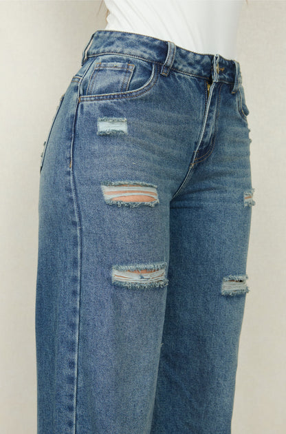JEAN WIDE LEG 8095