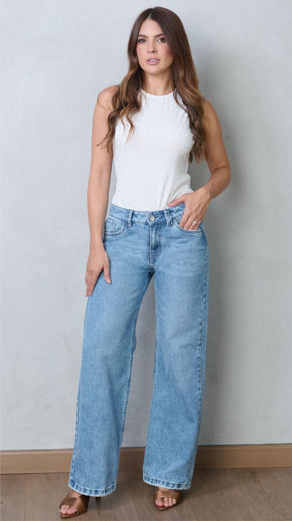 JEAN 9057 WIDE LEG