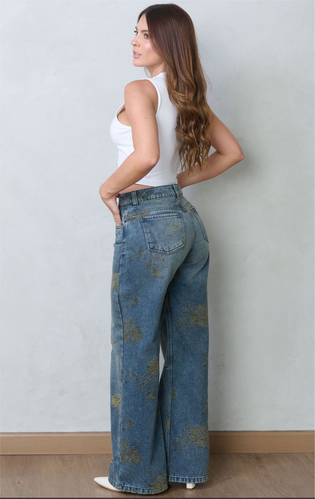 JEAN 9084 WIDE LEG