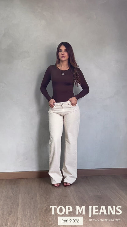 JEAN 9072 WIDE LEG